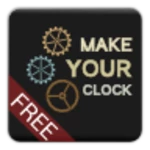 make your clock widget android application logo